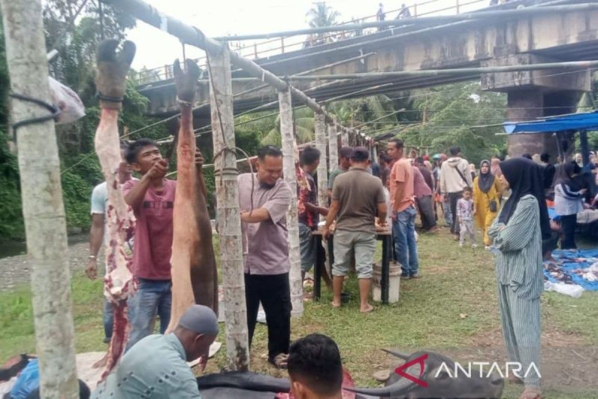 Harga Daging Meugang di Abdya Tembus Rp200 Ribu per Kilogram