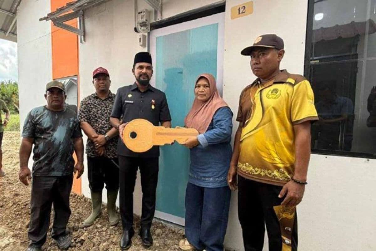 1.503 Unit Huntara di Aceh Timur Rampung, Warga Korban Bencana Siap Tempati
