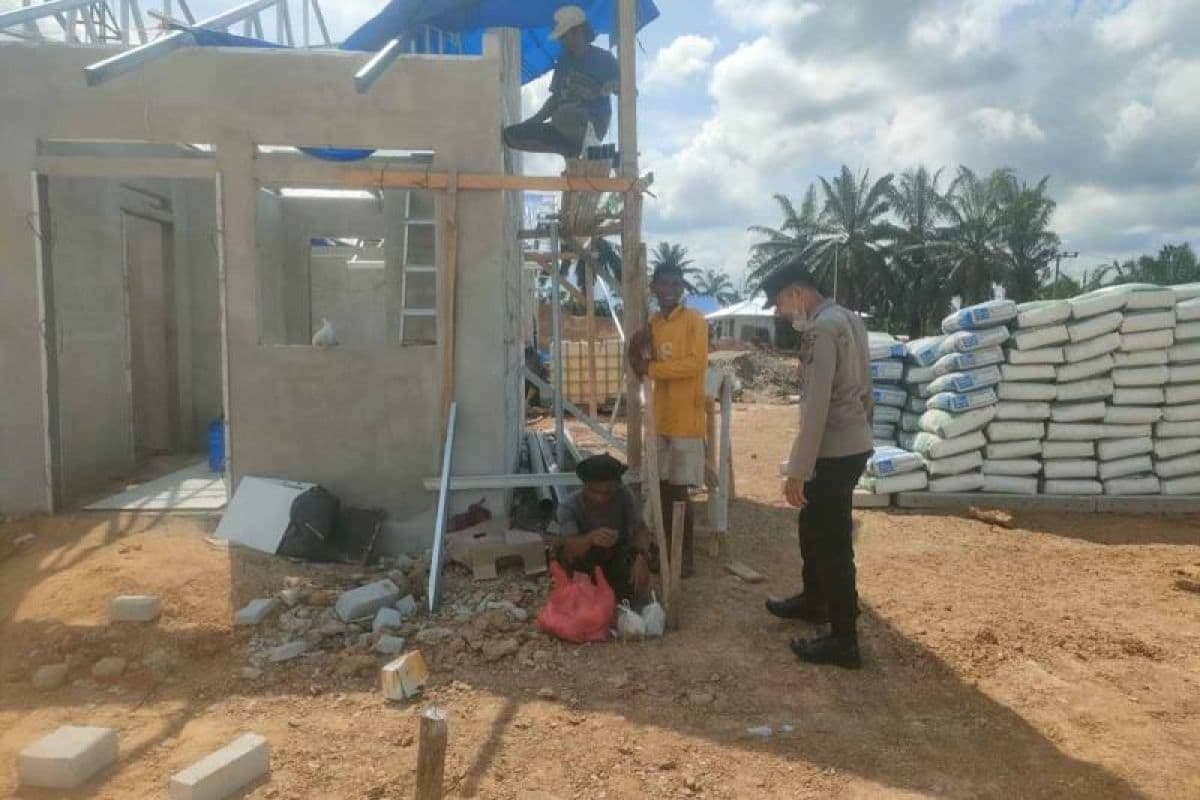 76 Huntap Polri untuk Warga Aceh Tamiang Tepat Waktu dan Berkualitas