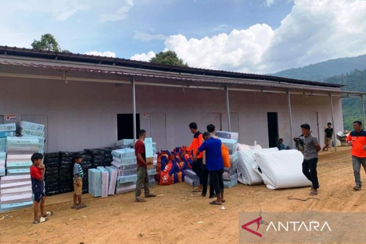 268 KK Penyintas Banjir di Nagan Raya Tempati Huntara, 379 Masih di Tenda