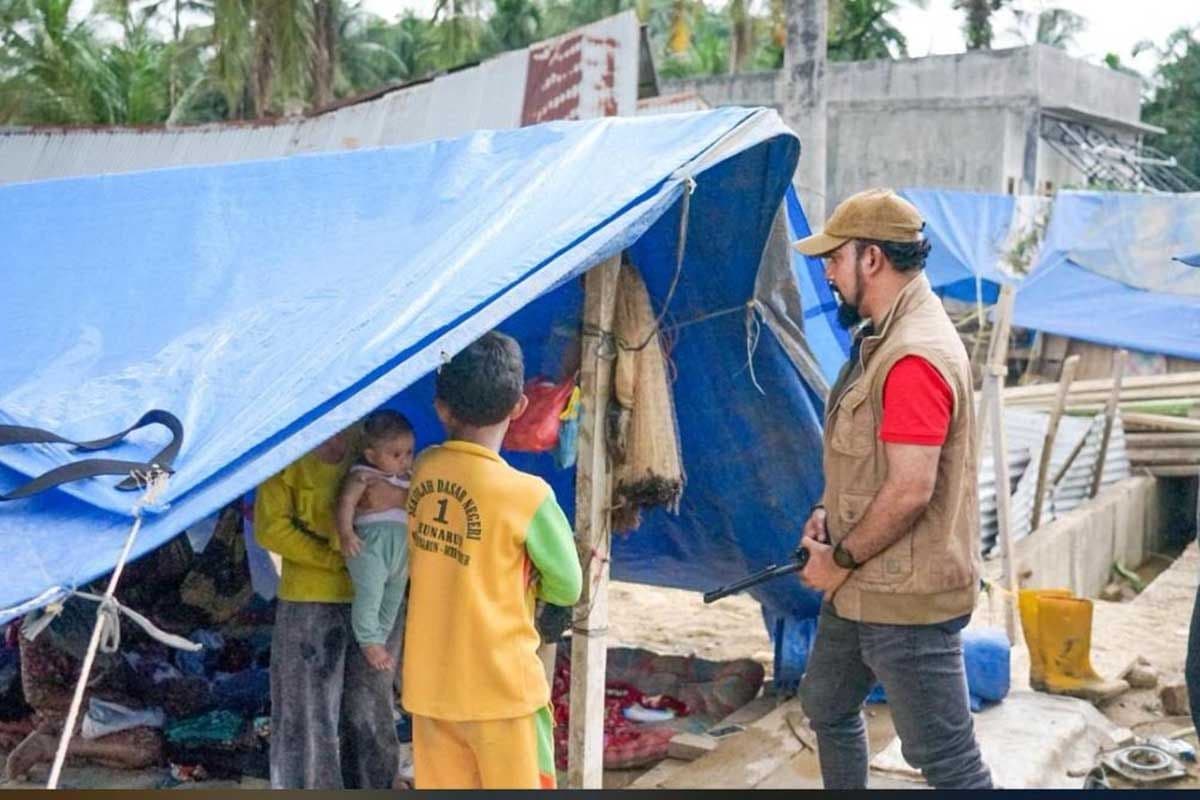 1.954 Warga Aceh Timur Masih Mengungsi di 13 Titik Pengungsian
