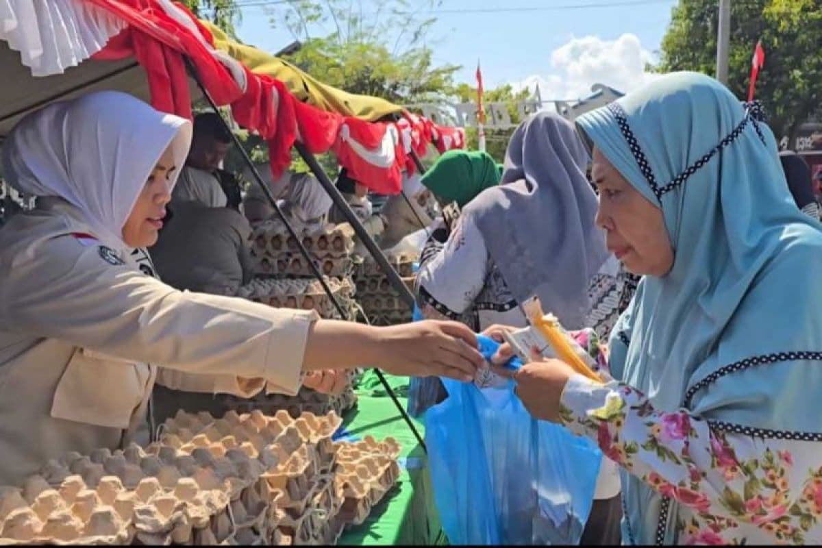 TNI Gelar Bazar Murah di Lhokseumawe, Warga Aceh Dapat Kebutuhan Pokok Lebih Terjangkau