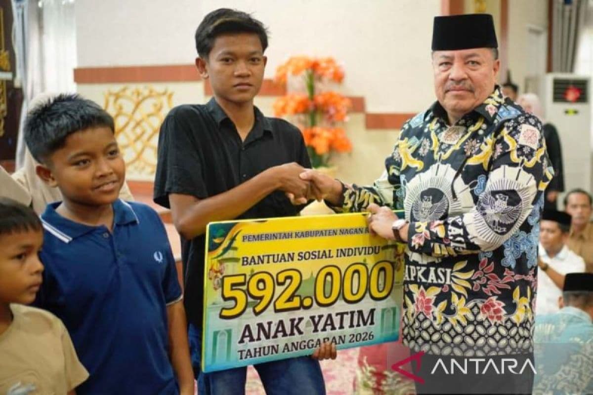 1.832 Yatim di Nagan Raya Terima Santunan Rp1 Miliar Jelang Lebaran
