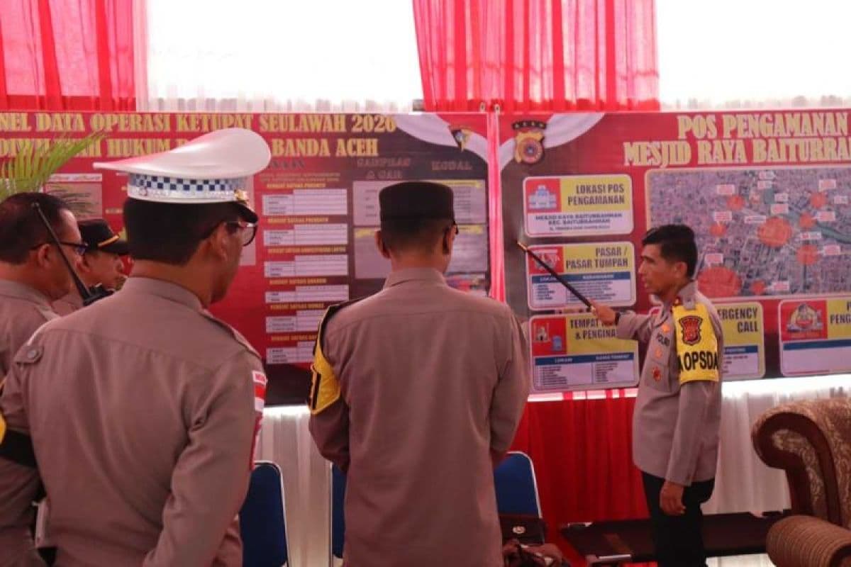 Kapolda Aceh Perkuat Deteksi Dini Cegah Gangguan Kamtibmas Saat Idul Fitri