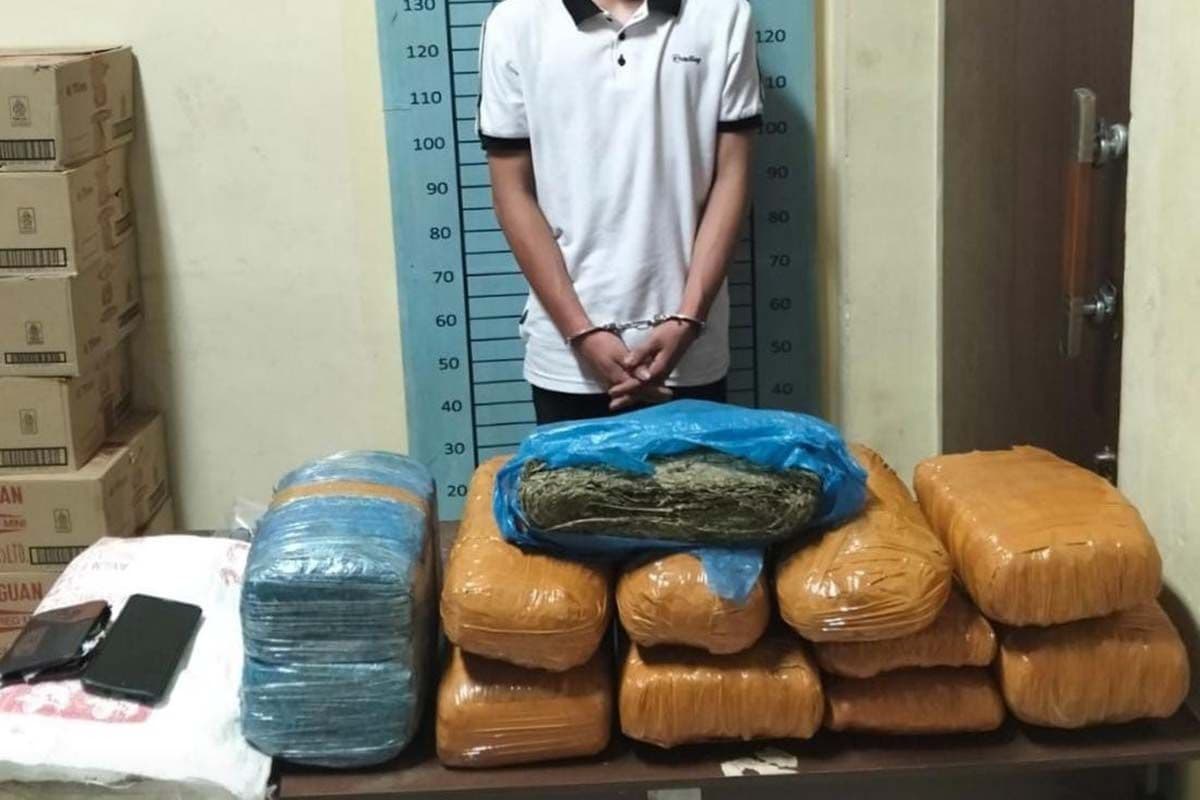 Polisi Aceh Tenggara Gagal 17,8 Kg Ganja di Ketambe, Pelaku dari Sumut