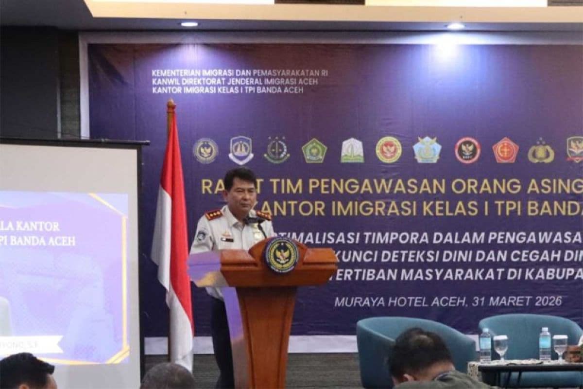 Imigrasi Banda Aceh Perkuat Pengawasan Orang Asing dengan Sinergi Lintas Instansi