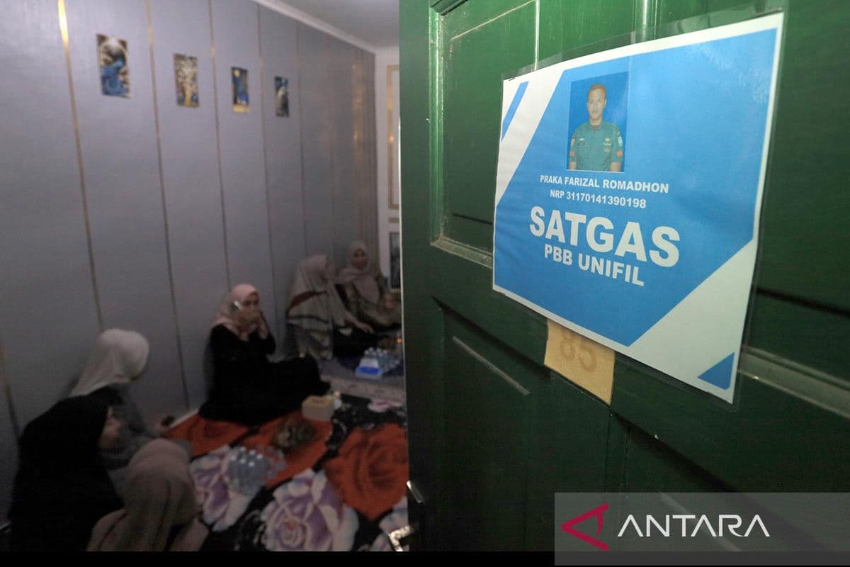 Prajurit Aceh Gugur di Lebanon, Warga Bireuen Gelar Tahlilan