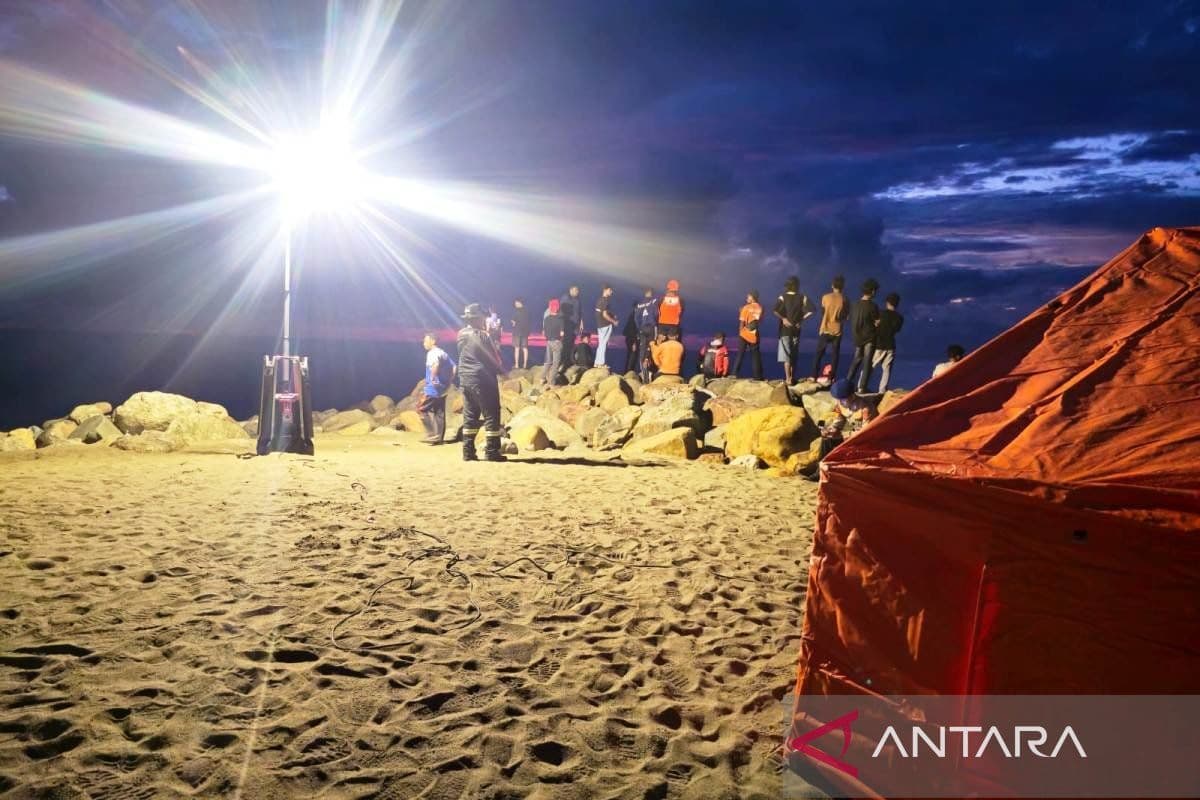 BPBD Aceh Barat Sisir Pantai Batee Puteeh Cari Bocah Terseret Arus