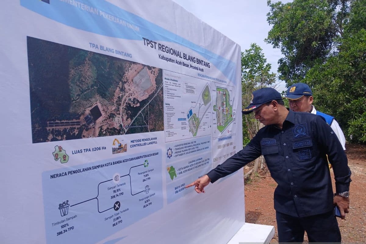 TPST Regional Aceh Rp420 Miliar Dibangun Tahun Ini, Atasi Darurat Sampah Banda Aceh