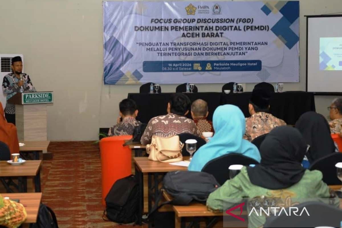 Aceh Barat Susun Dokumen Digital untuk Pemerintahan Modern dan Responsif
