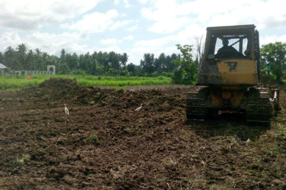677 hektare sawah Bireuen mulai dibersihkan pasca banjir dan longsor