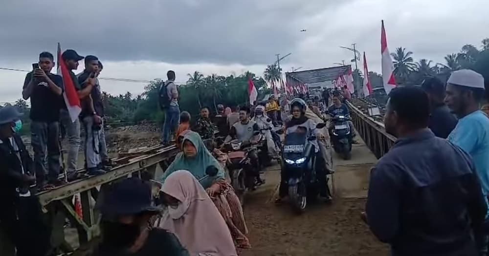 Jembatan Kuta Blang Resmi Dibuka, Bupati Bireuen: Alhamdulillah Sudah Bisa Digunakan