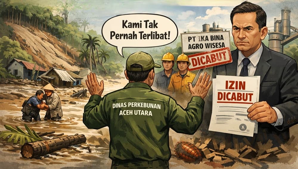 Pencabutan Izin Perusahaan Sawit di Aceh Utara: Dinas Perkebunan Sebut Tak Terlibat