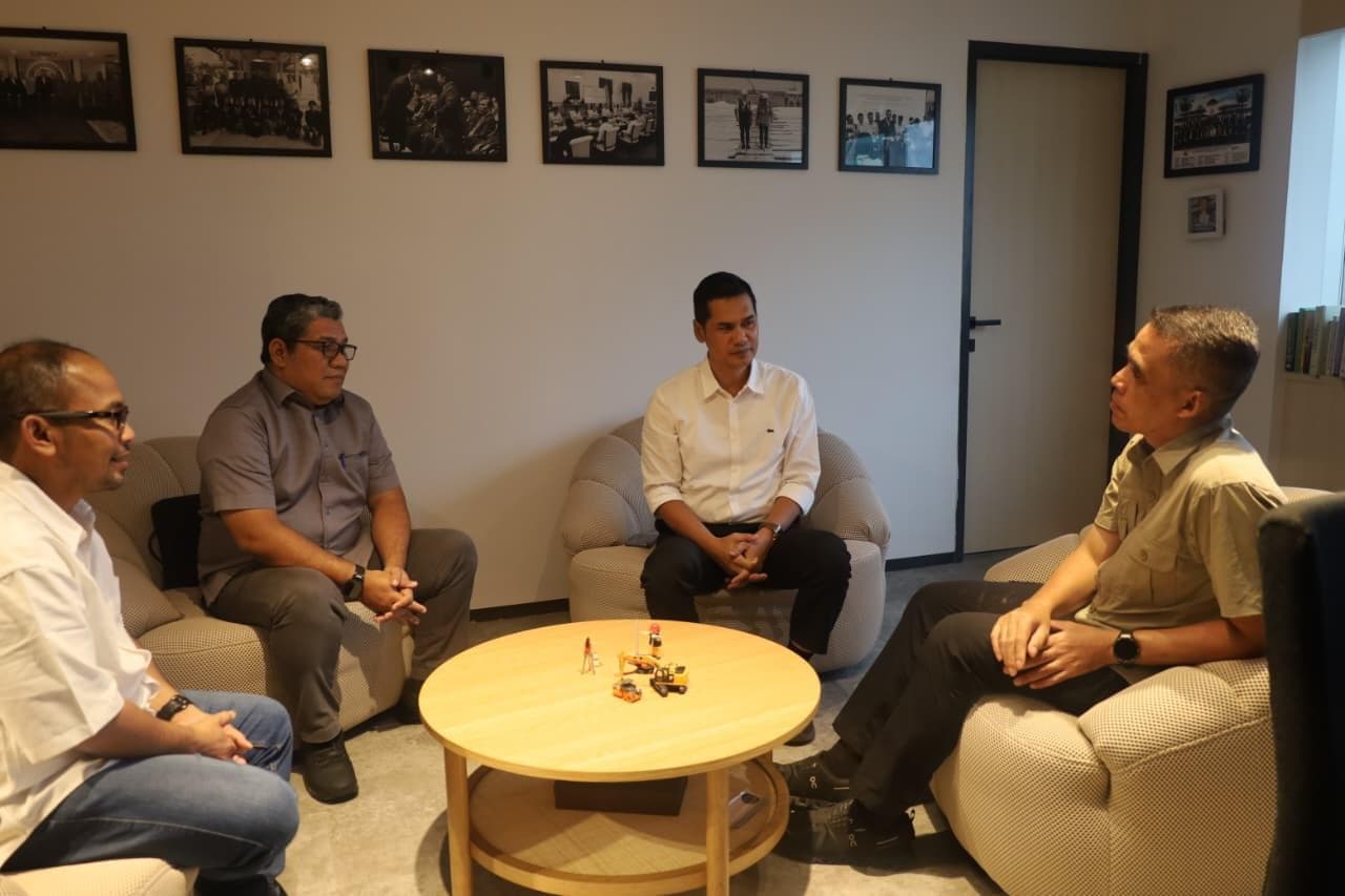Sekda Aceh Koordinasi Percepatan Pembangunan Huntara dengan Kemenko Infrastruktur