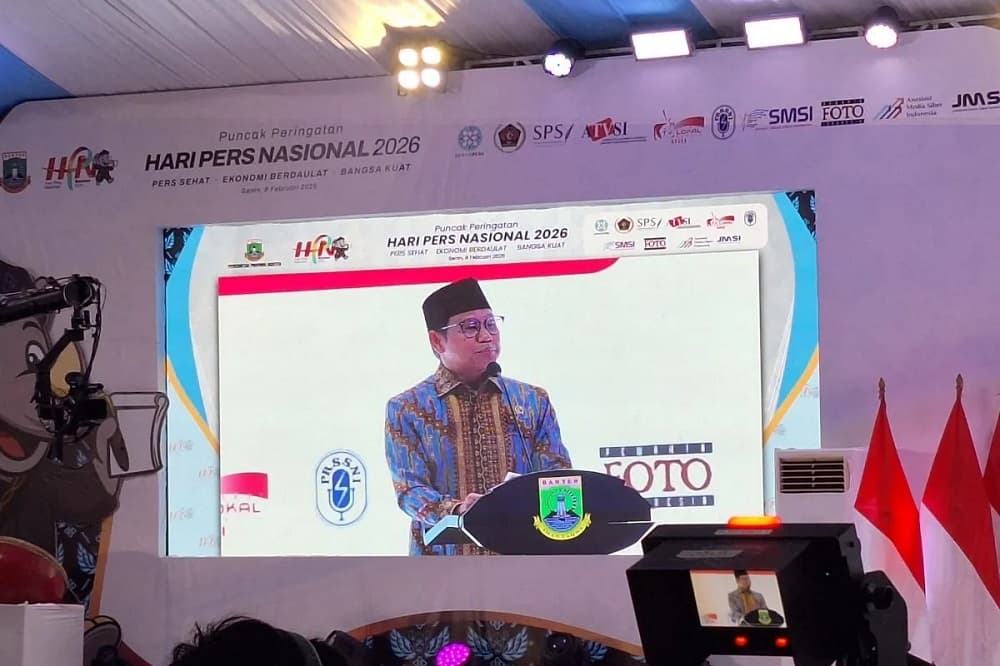 Cak Imin di HPN 2026: Pers Aceh Jangan Hanya Bergantung pada AI