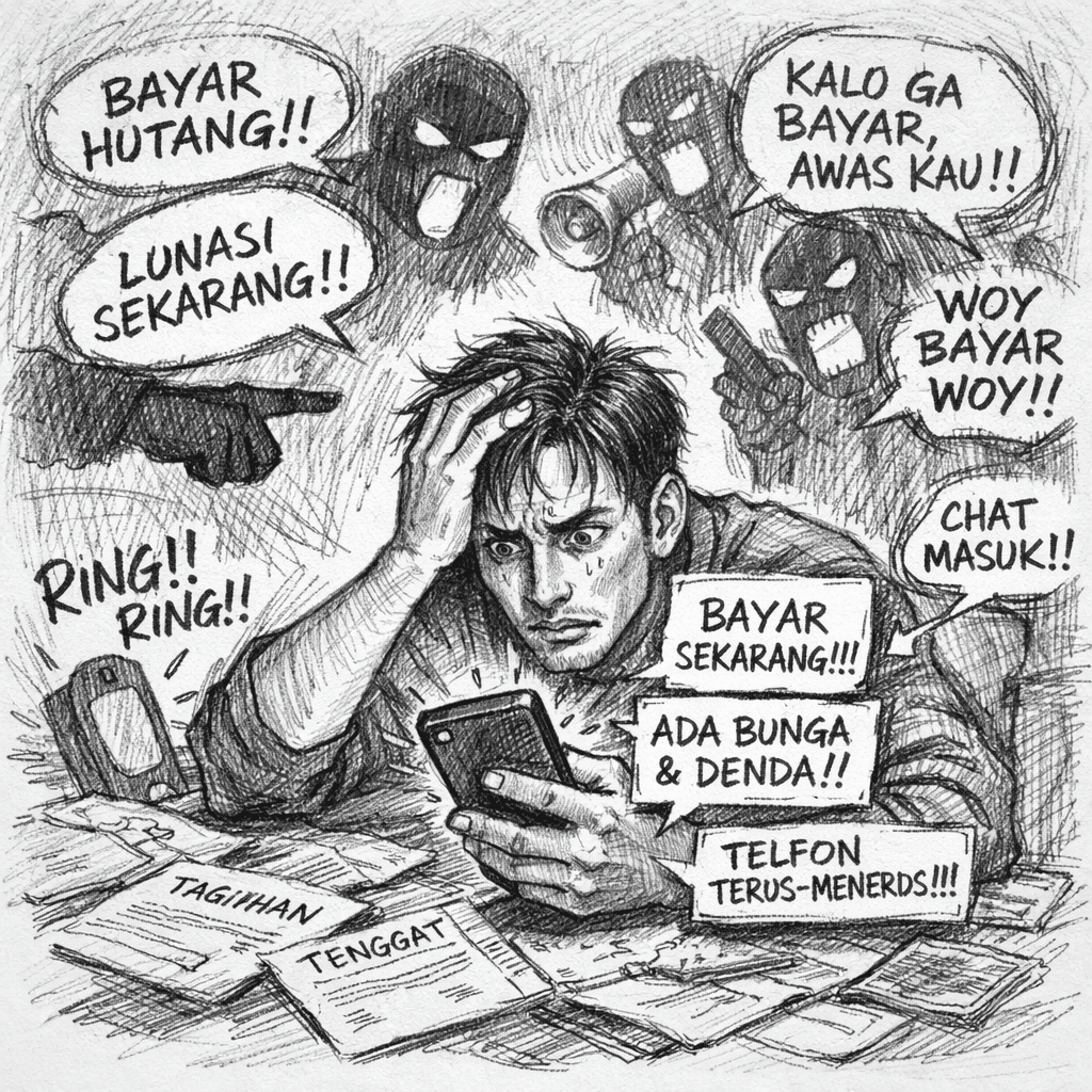 Pejabat Diskominfo Lhokseumawe Teror Pinjol, Data Pribadi Bocor Tanpa Izin