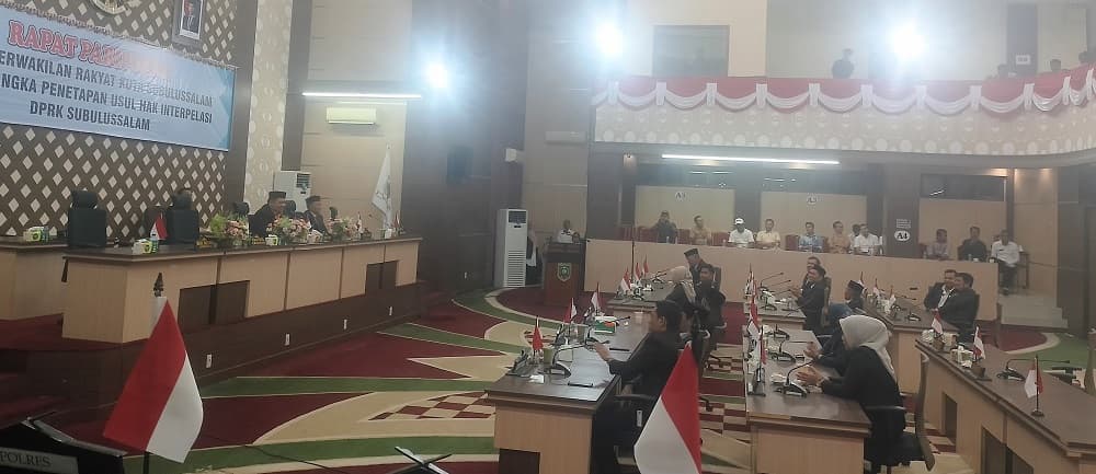 DPRK Subulussalam Interpelasi Defisit Keuangan 2025, Wali Kota Dipanggil