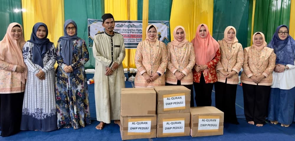 DWP Pusat dan Aceh Salurkan Bantuan ke Korban Banjir di Aceh Tamiang