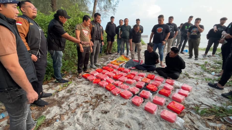 50 Kg Sabu dari Thailand Masuk Aceh Utara via Pantai Wisata Lhok Puuk