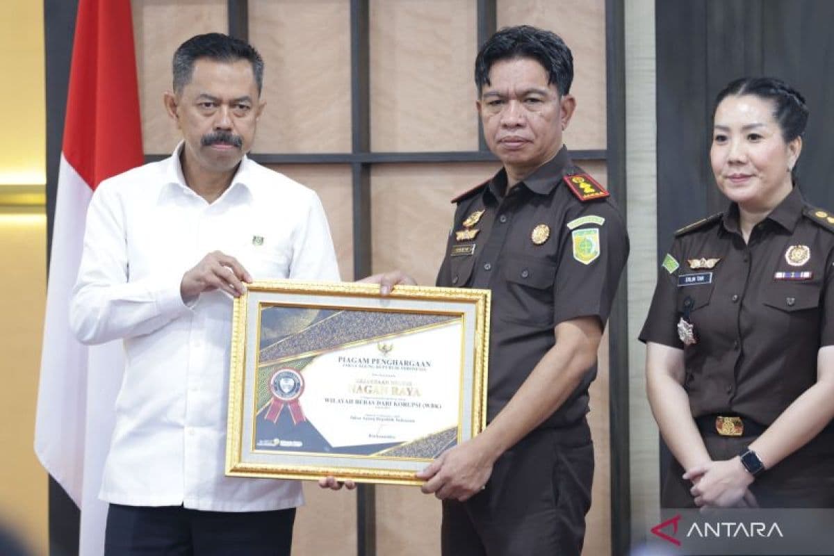 Kejari Nagan Raya raih predikat WBK dari Kemenpan RB