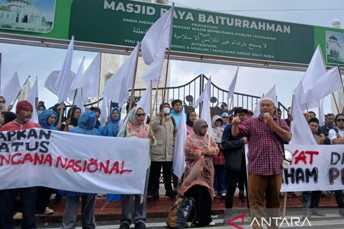 Aksi bendera putih, masyarakat sipil minta presiden buka akses bantuan internasional