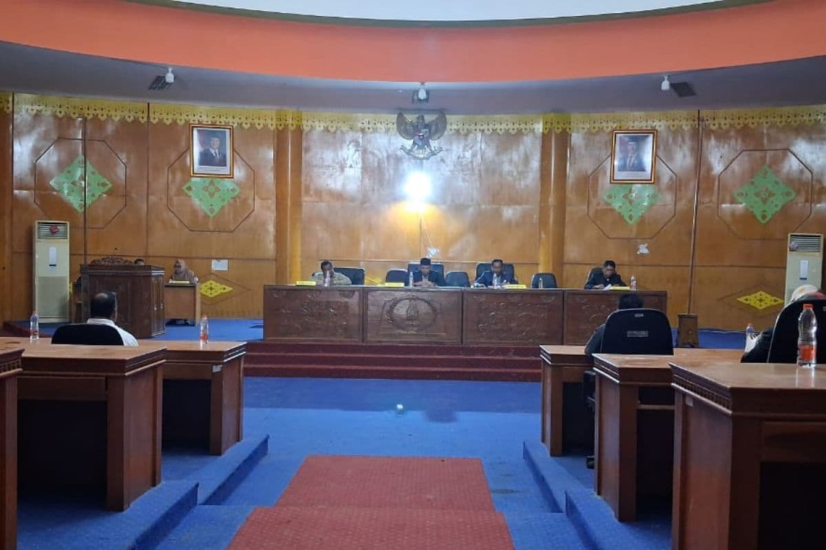 DPRK Aceh Tamiang gelar paripurna perdana pascabencana, bahas soal lahan huntap