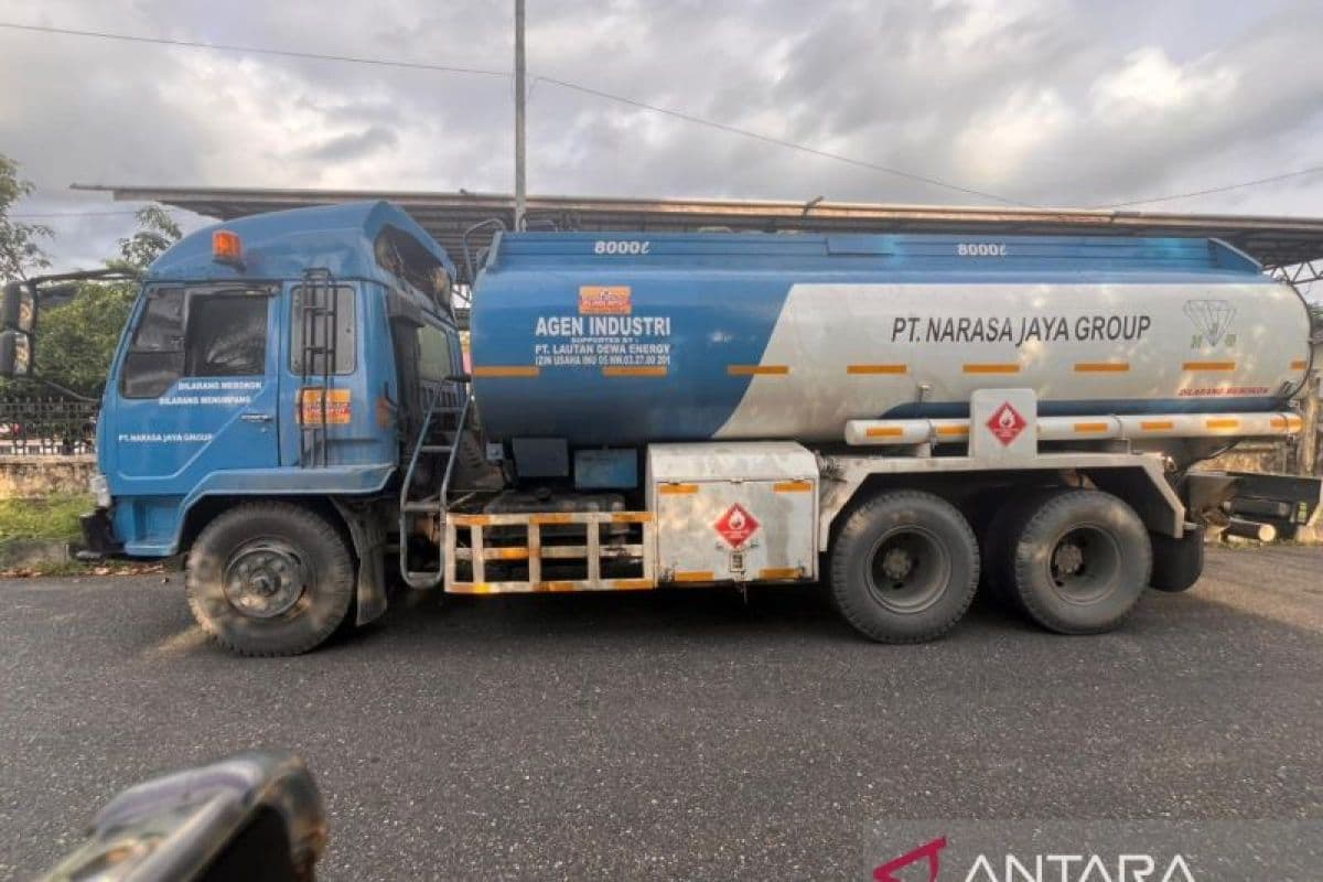Polisi Nagan Raya Amankan Truk Angkut 16 Ribu Liter Solar Subsidi Ilegal