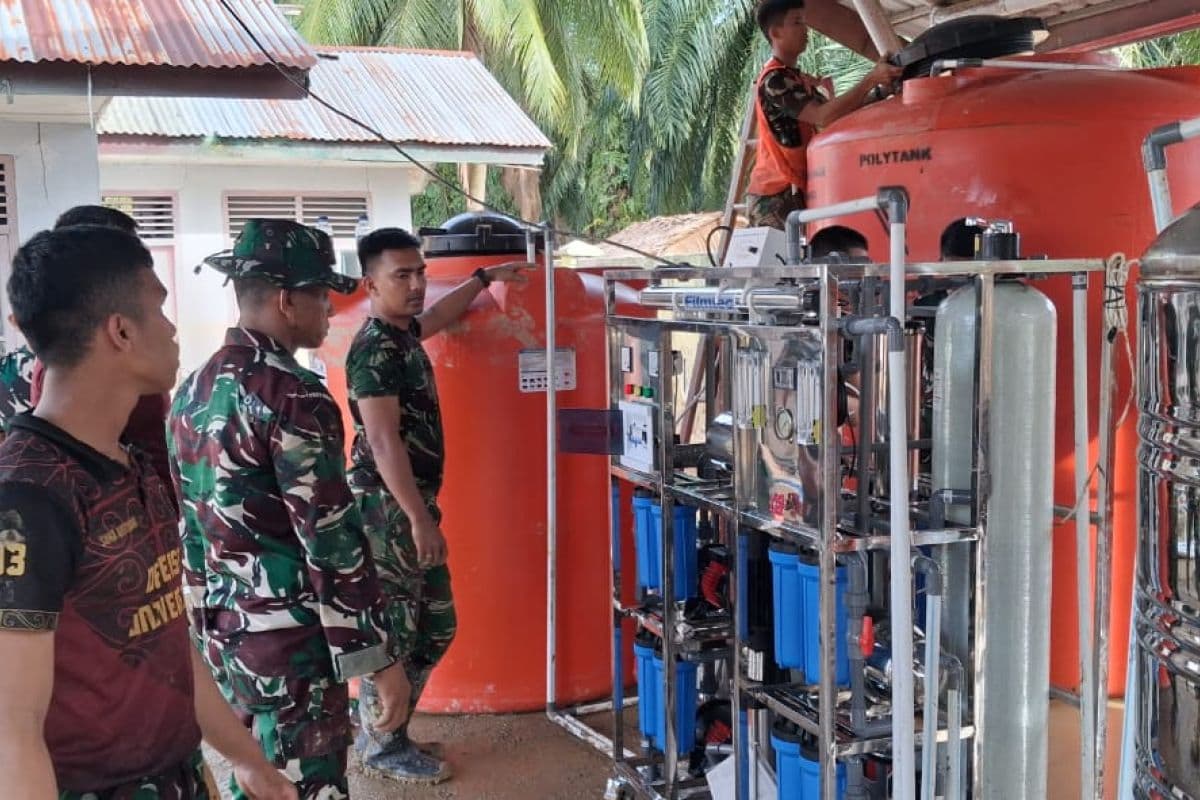 Mesin Penjernih Air RO Unhan-Zipur Bantu Warga Aceh Tamiang Pasca Bencana