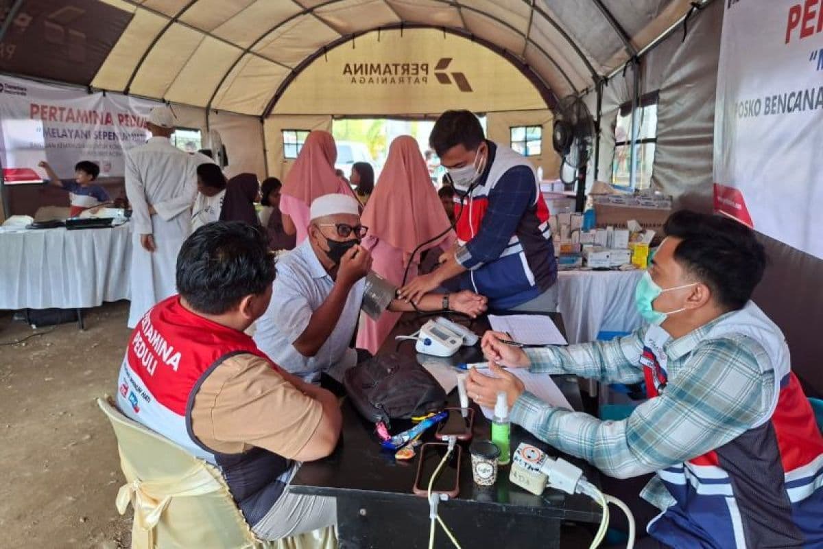 Posko Pertamina Peduli di Pidie Jaya Bantu Pemulihan Pasca Bencana