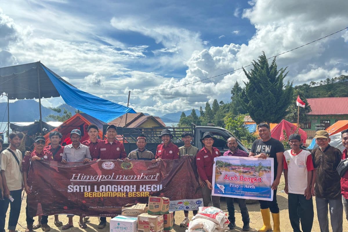 Mahasiswa USK Salurkan Bantuan untuk Warga Terdampak di Aceh Tengah