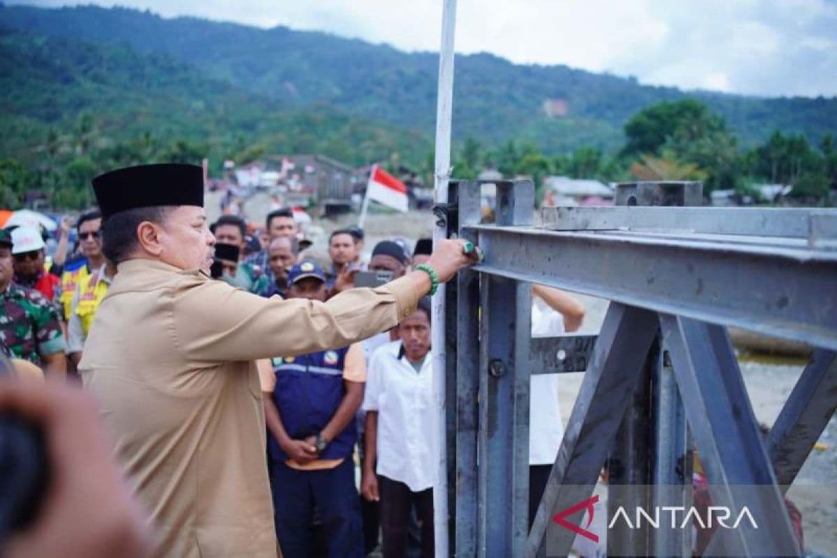 Jembatan Bailey Nagan Raya-Aceh Tengah Kembali Lancar, Warga Legaan Akses Transportasi