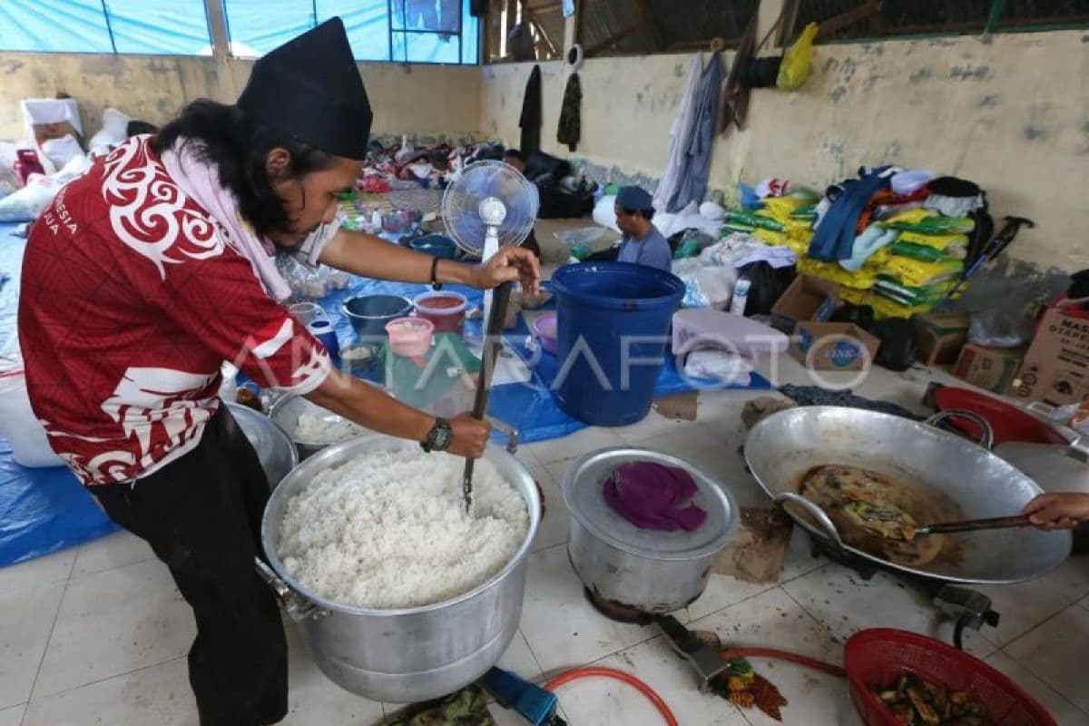 13 Dapur Umum Aceh Tamiang Layani 159 Ribu Pengungsi Banjir Bandang