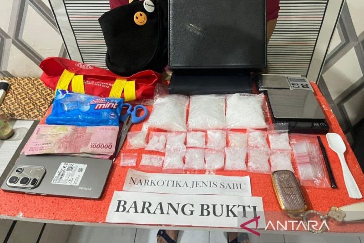 Polisi Nagan Raya Amankan 81 Paket Sabu dari Dua Pengedar di Darul Makmur