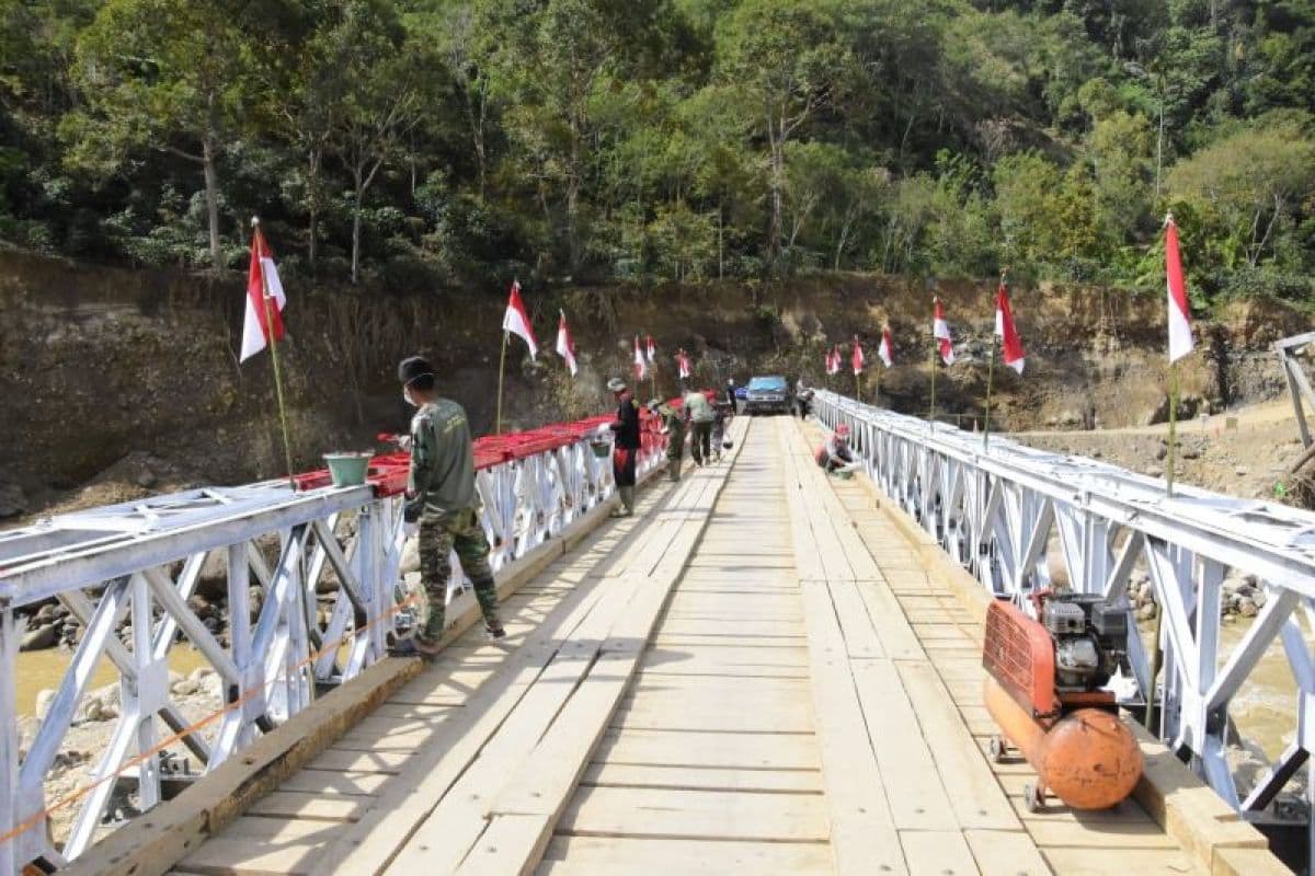 Jembatan Totor Pelang Rampung, 16 Desa di Aceh Tengah Terhubung Kembali