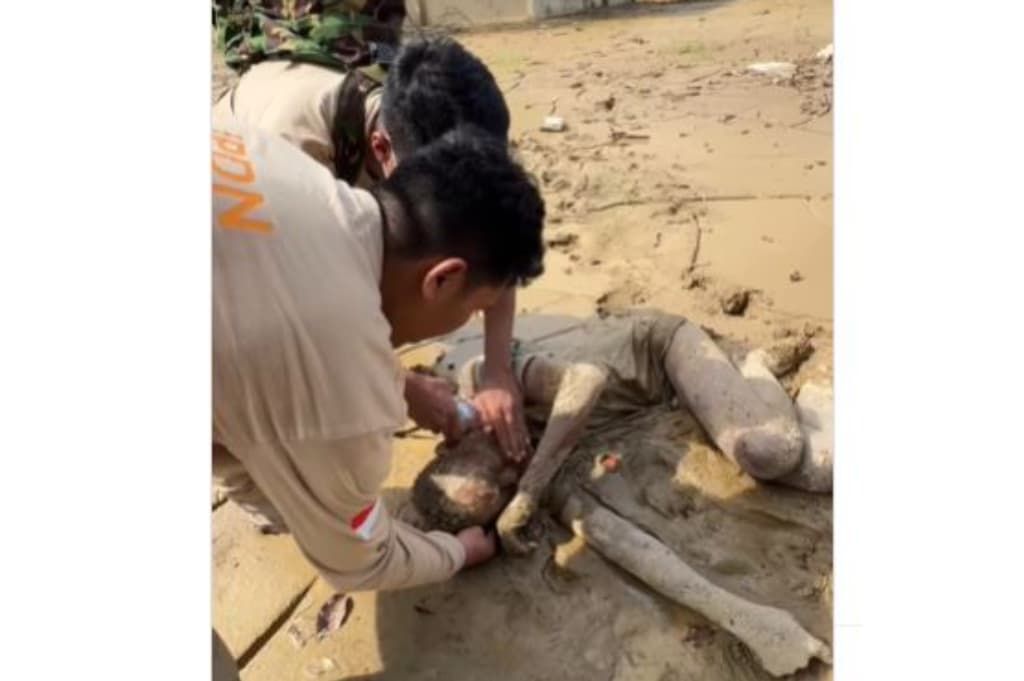 Praja IPDN Evakuasi Warga Lemas di Lumpur Aceh Tamiang, Kondisi Stabil