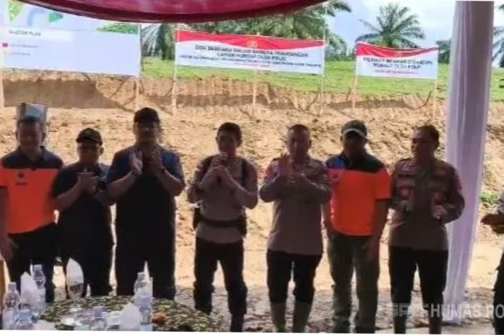 Pembangunan Hunian Tetap Polri untuk Warga Aceh Tamiang Dimulai, Target Rampung 2 Bulan