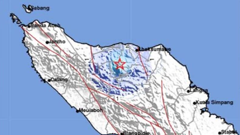 Gempa 4,1 Guncang Bener Meriah, Warga Aceh Merasakan Guncangan
