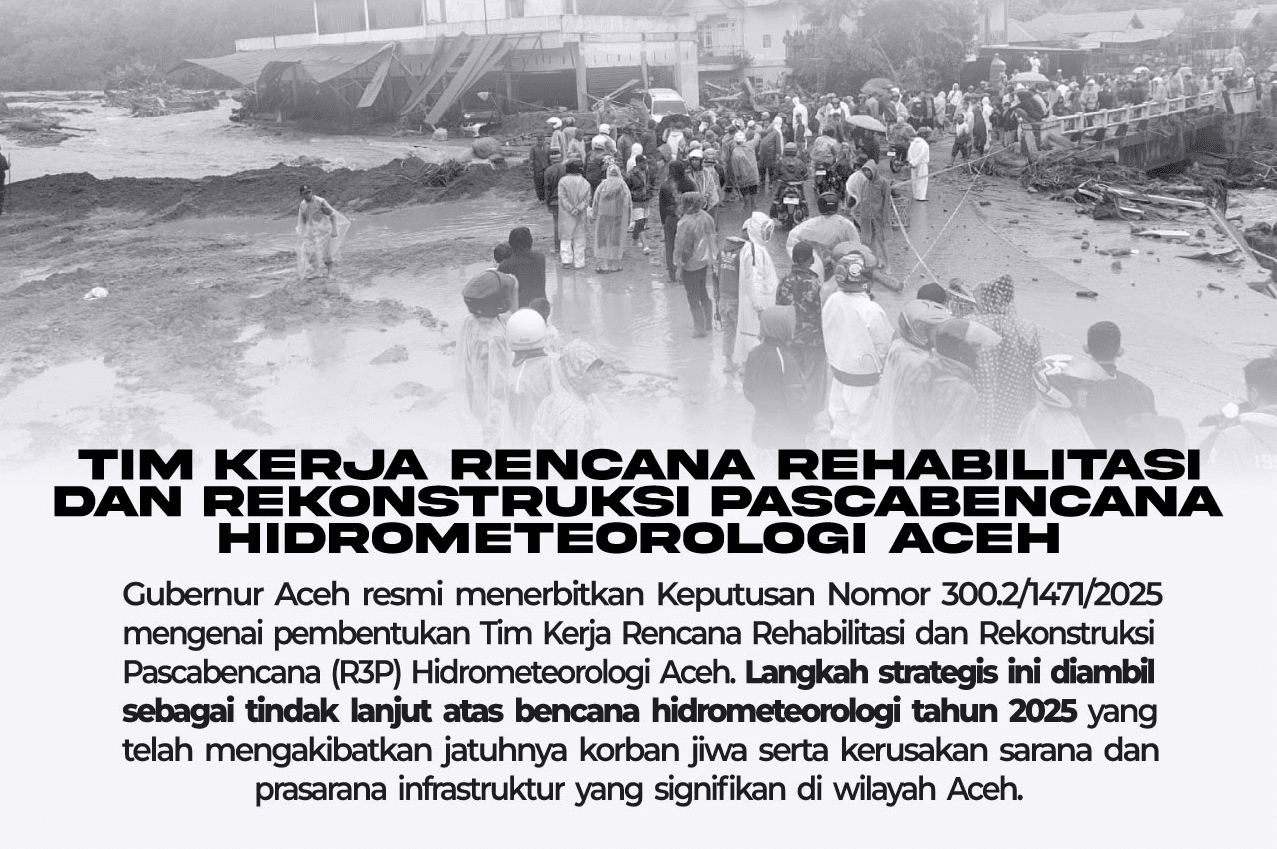 Tim Kerja Rencana Rehabilitasi dan Rekonstruksi Pascabencana Hidrometeorologi Aceh