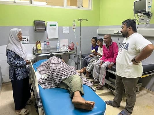 Petani Lampeudaya Dibacok Tetangga, Luka Serius di Leher dan Punggung