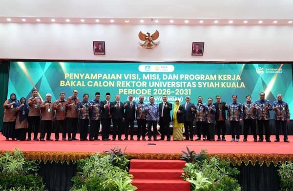 Tiga Calon Rektor USK Lolos Penyaringan, Siap Maju ke Tahap Pemilihan