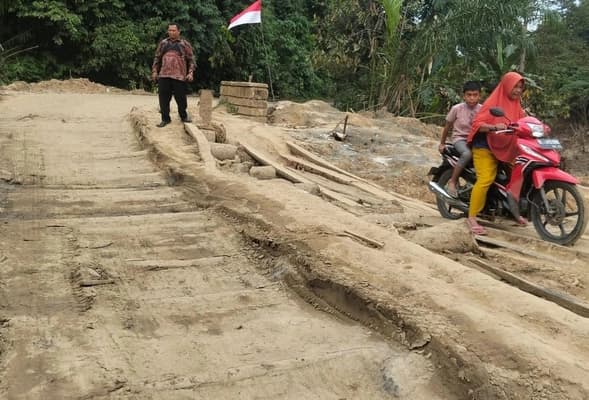 Jembatan Peunaron-Ranto Peureulak Bakal Dipasang Aramco, Akses Warga Lebih Aman