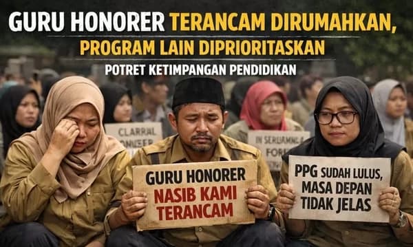 Pengangkatan Pegawai MBG Jadi ASN Menyakitkan Guru Honorer Aceh