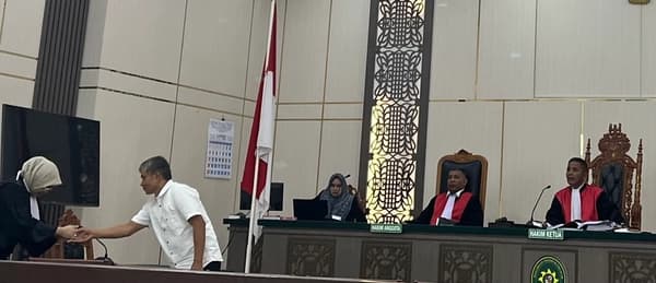 PPTK Korupsi Pasar Bale Atu Aceh Tengah Divonis 2,5 Tahun Penjara