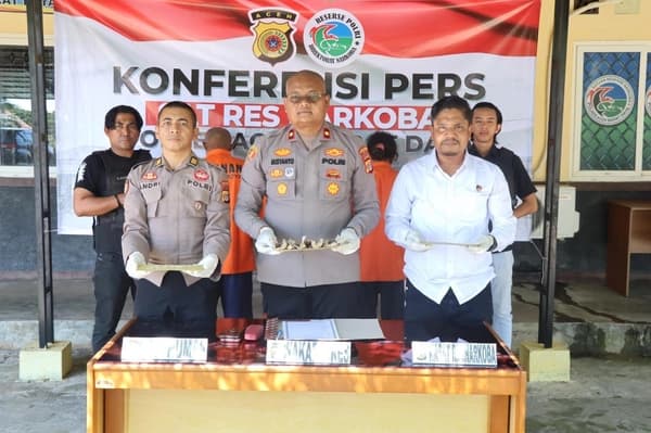 Polisi Abdya Tangkap Tiga Pelaku Narkoba, Amankan Sabu dan Ganja