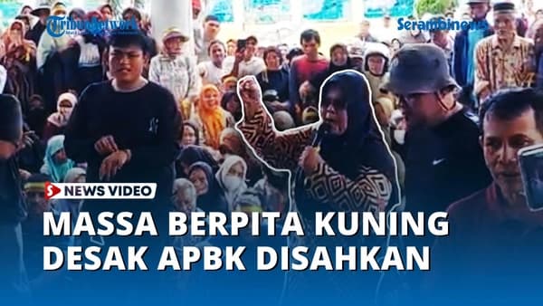 Massa Pita Kuning Desak DPRK Aceh Singkil Sahkan APBK 2026 untuk Warga