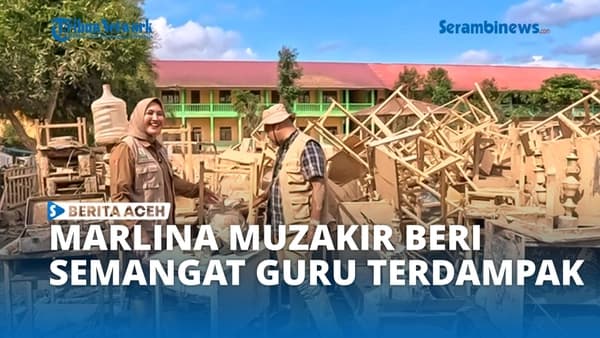 Guru Aceh Tamiang Bersihkan Sekolah Pasca Bencana, Dapat Insentif Rp2 Juta