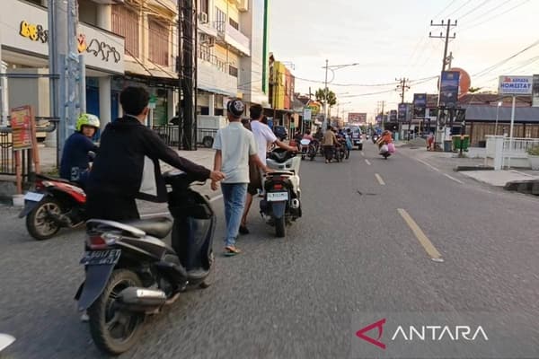 Polres Aceh Barat tindak balap liar dan knalpot brong di Johan Pahlawan