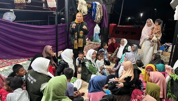 Fatayat NU Soroti Kondisi Anak & Kelompok Rentan di Pengungsian Banjir Aceh