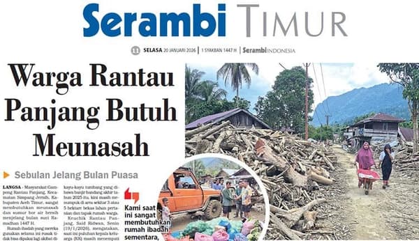Warga Rantau Panjang Butuh Meunasah dan Air Bersih Jelang Ramadhan