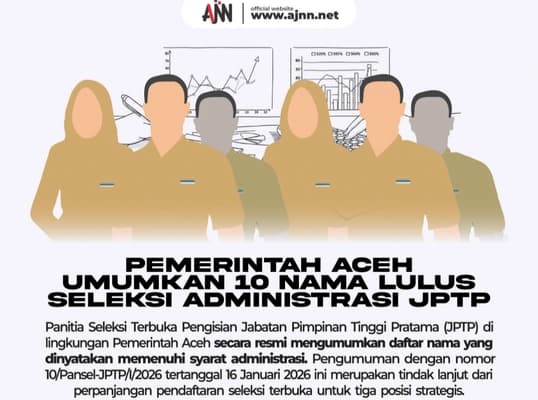 Terpidana Pemalsuan Dokumen Lolos Seleksi JPT Aceh, Pansel Janji Evaluasi